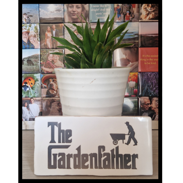 Engraved Ceramic Garden Tiles