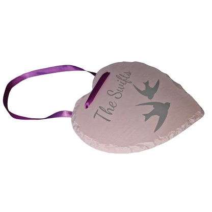 Engraved Heart Slate Hanging Sign – Custom Design